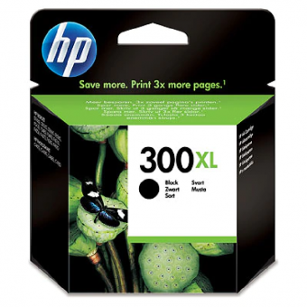 HP300XL schwarz Tintenpatrone 12ml ca. 600 Seiten CC641EE 