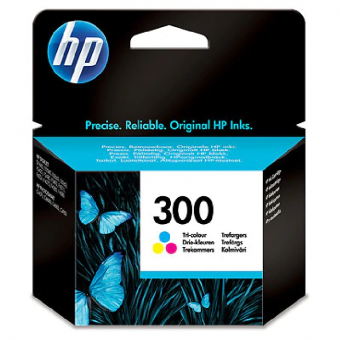 HP300 color Tintenpatrone ca. 165 Seiten CC643EE 