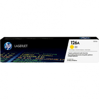 HP126A Gelb Toner ca. 1.000 Seiten CE312A 