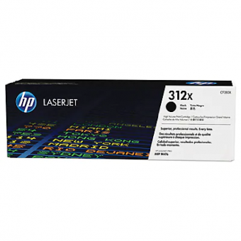 HP312X Schwarz Toner ca. 4.400 Seiten CF380X 