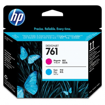 HP761 Cyan/Magenta Druckkopf CH646A 