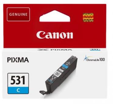 Canon CLI-531c Cyan Tintenpatrone ca.515 Seiten 6119C001 