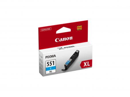 Canon CLI-551C XL Tintenpatrone cyan 11 ml 6444B001 