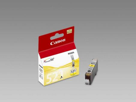 Original  Canon CLI-521y Tintenpatrone Yellow 9 ml 2936B001 