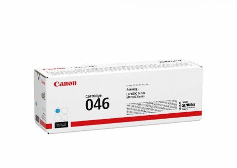 Original  Canon 046c Toner Cyan ca. 2.300 Seiten 1249C002 