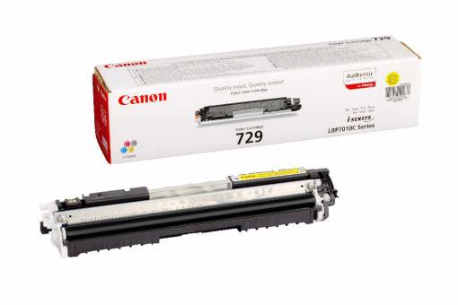 Canon 729y Toner gelb ca. 1.000 Seiten 4367B002 