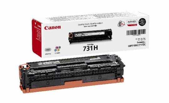 Original  Canon 731HBK Toner Schwarz ca. 2.400 Seiten 6273B002 