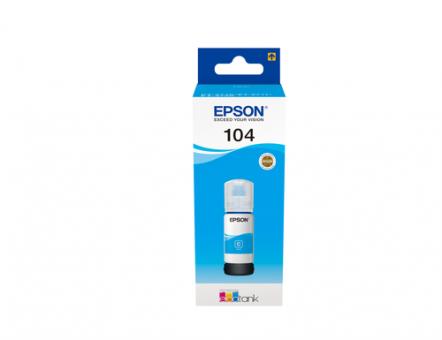 Epson 104 cyan Tintenpatrone 65 ml C13T00P240 
