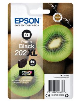 Epson 202XL photo black Tintenpatrone 7.9 ml C13T02H14010 