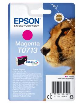 Epson T0713 magenta Tintenpatrone 5.5 ml ca. 250 Seiten C13T07134012 