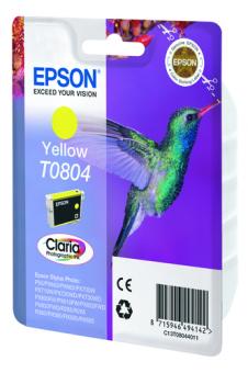 Epson T0804 Gelb Tintenpatrone 7.4 ml ca. 520 Seiten C13T08044011 