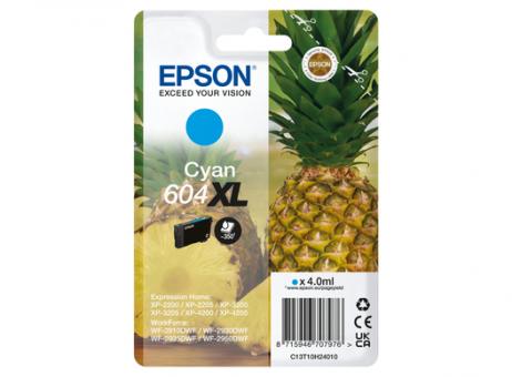 Epson 604XL Cyan Tintenpatrone ca. 350 Seiten 4 ml C13T10H24010 