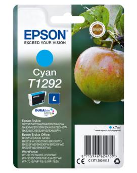 Epson T1292 cyan Tintenpatrone 7 ml ca. 470 Seiten  C13T12924012 