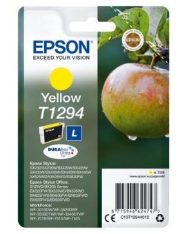 Epson T1294 Gelb Tintenpatrone 7 ml ca. 470 Seiten C13T12944012 