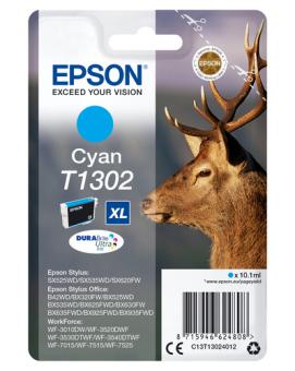 Epson T1302 XL cyan Tintenpatrone 10.1 ml ca. 755 Seiten C13T13024012 