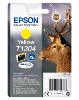 Epson T1304 yellow Tintenpatrone 10.1 ml ca. 755 Seiten C13T13044012 