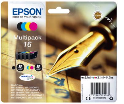 Epson Multipack16 T1626  black,cyan,magenta,yellow C13T16264012 