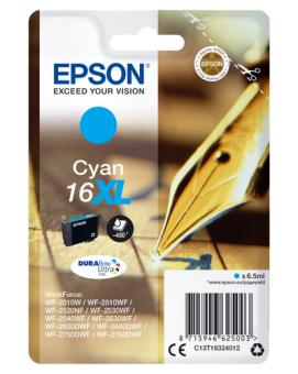Epson T1632 cyan Tintenpatrone 6.5 ml ca. 450 Seiten C13T16324012 