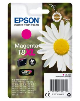 Epson 18XL Magenta T1813 Tintenpatrone 6.6 ml ca. 450 Seiten C13T18134012 