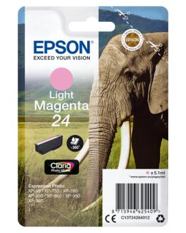 Epson T2426 Light magenta Tintenpatrone 5.1 ml ca. 360 Seiten C13T24264012 