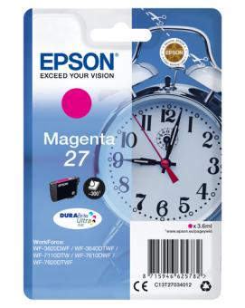 Epson T2703 magenta Tintenpatrone 3.6 ml ca. 300 Seiten C13T27034012 