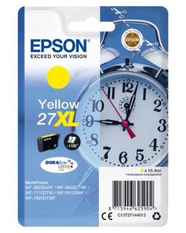 Epson 27XL yellow Tintenpatrone T2714 10.4 ml ca. 1.100 Seiten C13T27144012 
