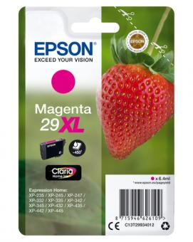 Epson 29XL T2993 magenta Tintenpatrone ca. 450 Seiten 6.4 ml C13T29934012 