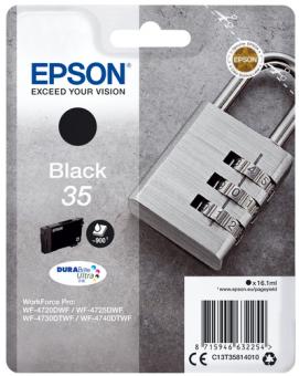 Epson 35 black Tintenpatrone T3581 16.1 ml ca. 900 Seiten C13T35814010 