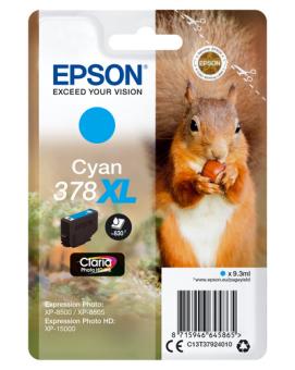 Epson 378XL Cyan Tintenpatrone 9.3 ml ca. 830 Seiten C13T37924010 