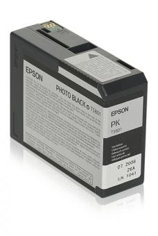 Epson T5801 Photo-Schwarz Tintenpatrone 80 ml C13T580100 