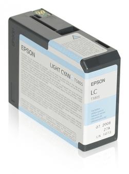 Epson T5805 Light Cyan Tintenpatrone 80 ml C13T580500 