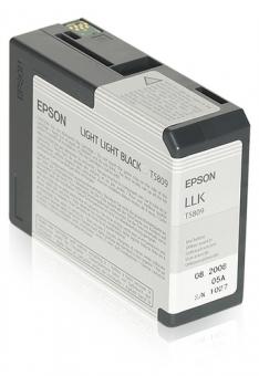 Epson T5809 Light Light black Tintenpatrone 80 ml C13T580900 