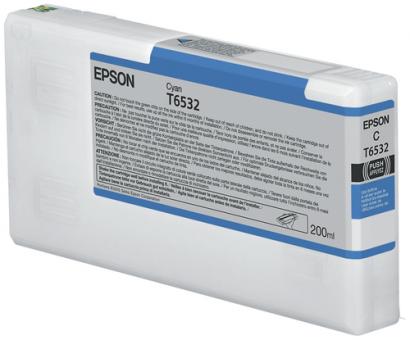 Epson T6532 cyan Tintenpatrone 200 ml C13T653200 
