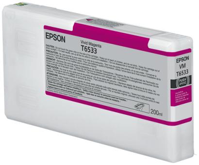 Epson T6533 vivid magenta Tintenpatrone 200 ml C13T653300 