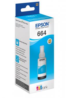 Epson 664 cyan EcoTank-Tinte 70 ml ca. 7.500 Seiten C13T664240 