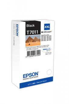 Epson T7011 XXL Schwarz Tintenpatrone ca. 3.400 Seiten C13T70114010 