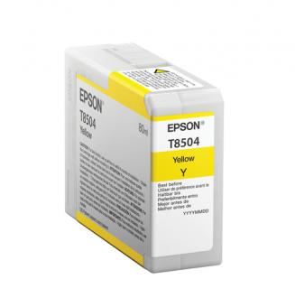 Epson T8504 Gelb Tintenpatrone 80 ml C13T850400 