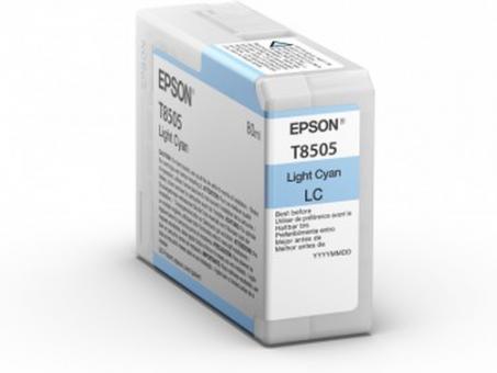 Epson T8505 Light cyan Tintenpatrone 80 ml C13T850500 