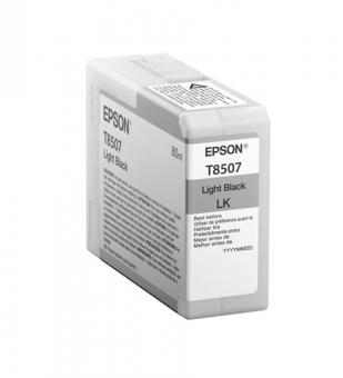 Epson T8507 Light black Tintenpatrone 80 ml C13T850700 