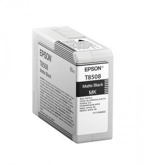 Epson T8508 black matt Tintenpatrone 80 ml C13T850800 