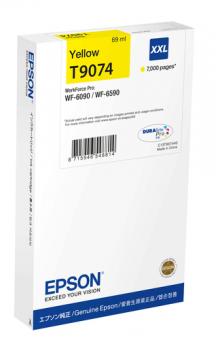 Epson T9074 yellow Tintenpatrone 69 ml ca. 7.000 Seiten XXL C13T907440 
