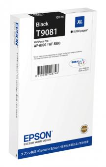 Epson T9081 black Tintenpatrone ca. 5.000 Seiten 100 ml XL C13T908140 