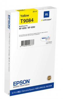 Epson T9084 XL yellow Tintenpatrone 39 ml ca. 4.000 Seiten C13T908440 