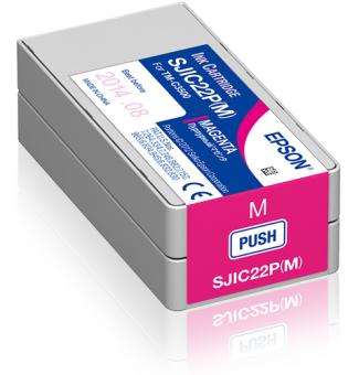 Epson SJIC22P(M) Magenta Tintenpatrone 32.5 ml C33S020603 