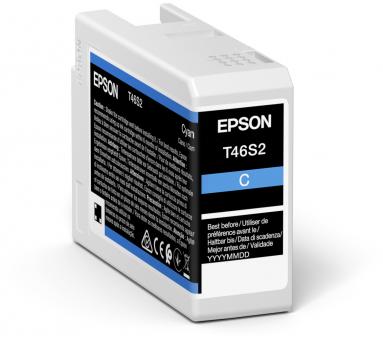 Original  Epson T46S2 Tintenpatrone Cyan 25 ml C13T46S200 