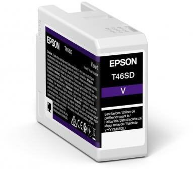 Original  Epson T46SD violett Tintenpatrone 25 ml C13T46SD00 