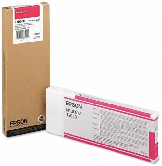 Original  Epson T606B Tintenpatrone Magenta 220 ml C13T606B00 