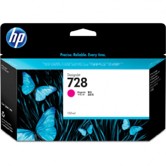 Original  HP728 Tintenpatrone Magenta 130ml F9J66A 