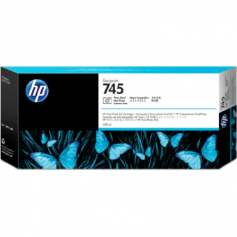 HP745 Schwarz(Foto) Tintenpatrone 300ml F9K04A 