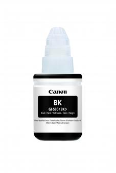 Canon GI-590bk schwarz Tintenpatrone 135 ml ca. 6.000 Seiten 1603C001 